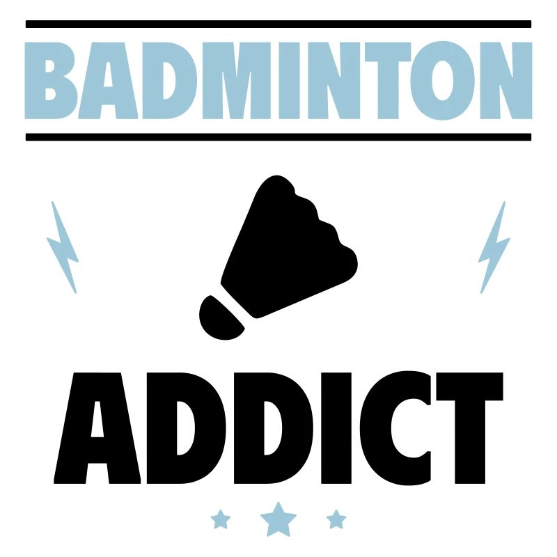 Badminton-Süchtig