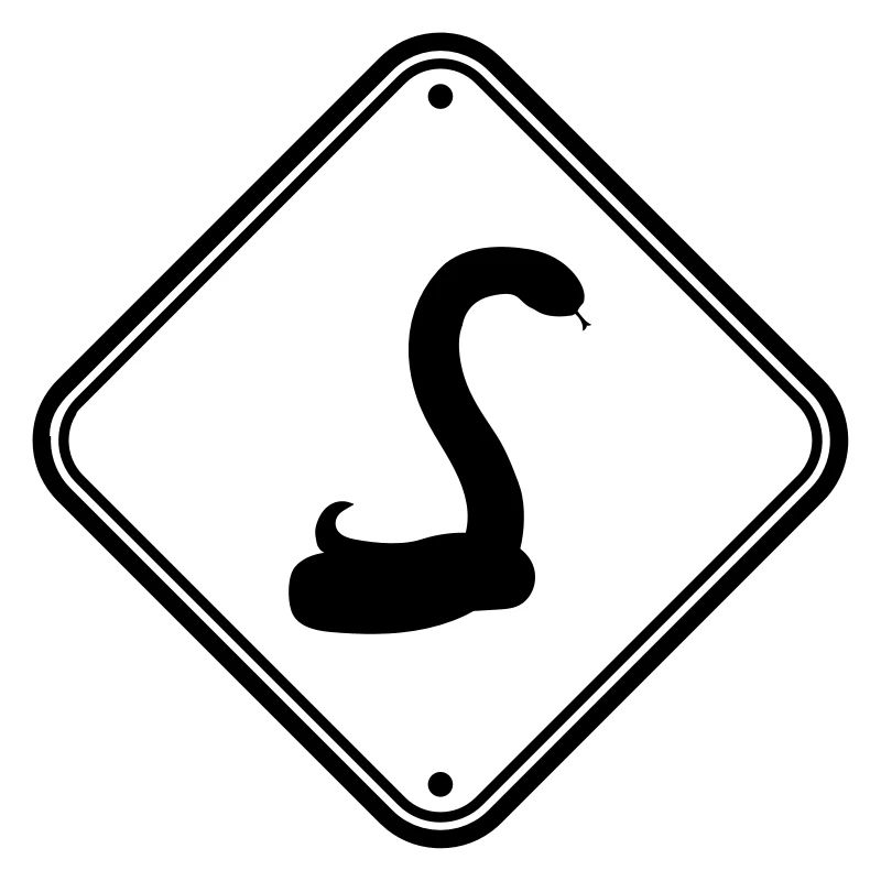 blind snake caution caution caution h