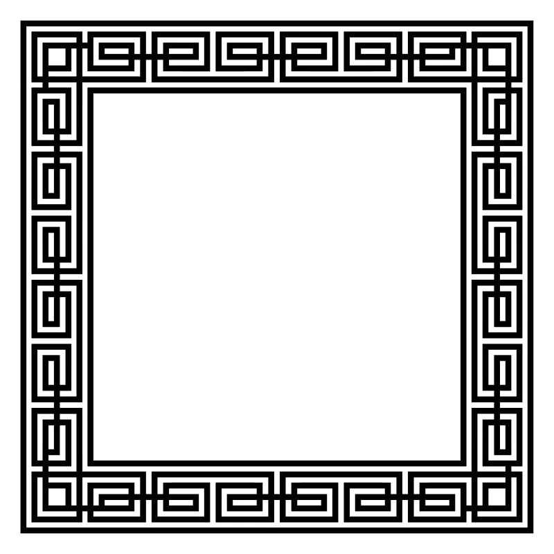 Conception d'ornement de contour