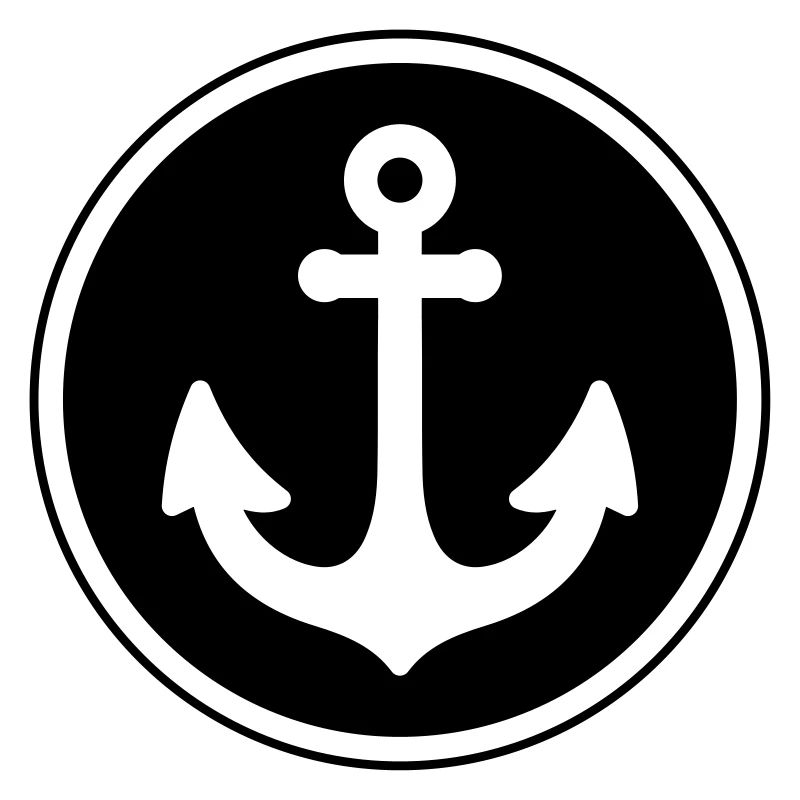 anker symbol icon circle
