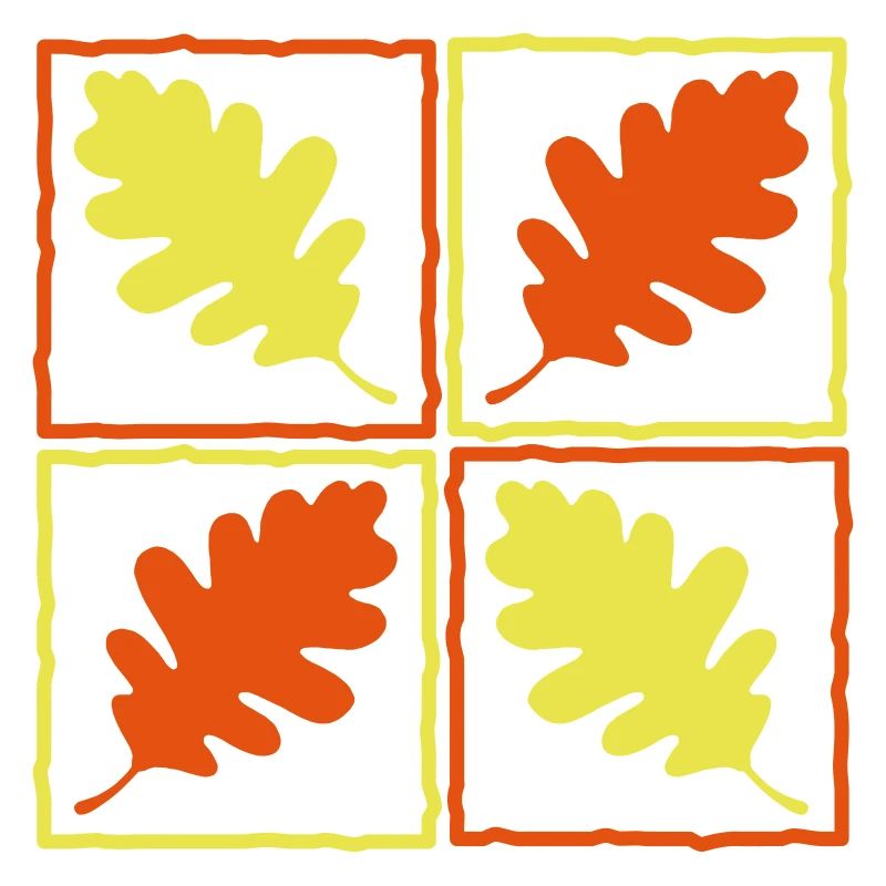 Eichenlaub deutscher Wald Blätter Eicheln Herbst