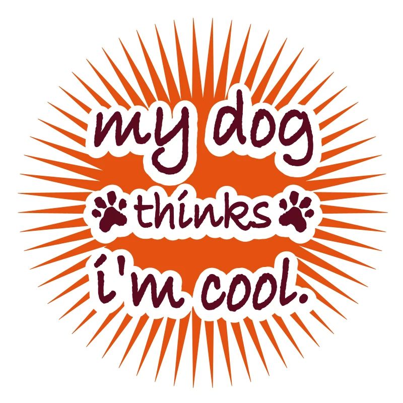 Dog thinks im cool