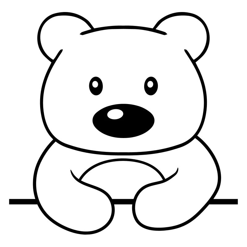 shield frame text write teddy grizzly baer ba