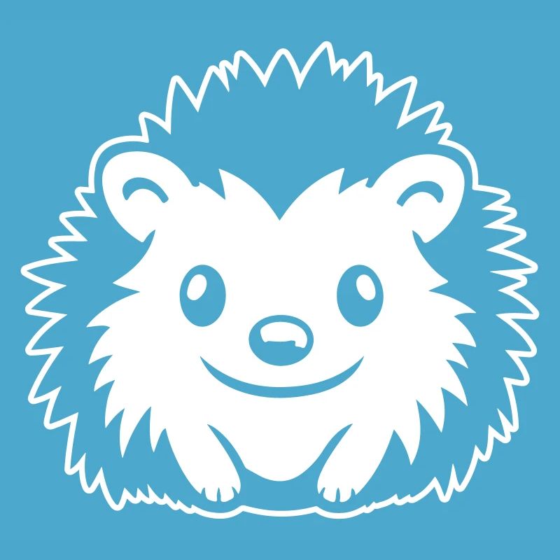 Hedgehog Comic Cute