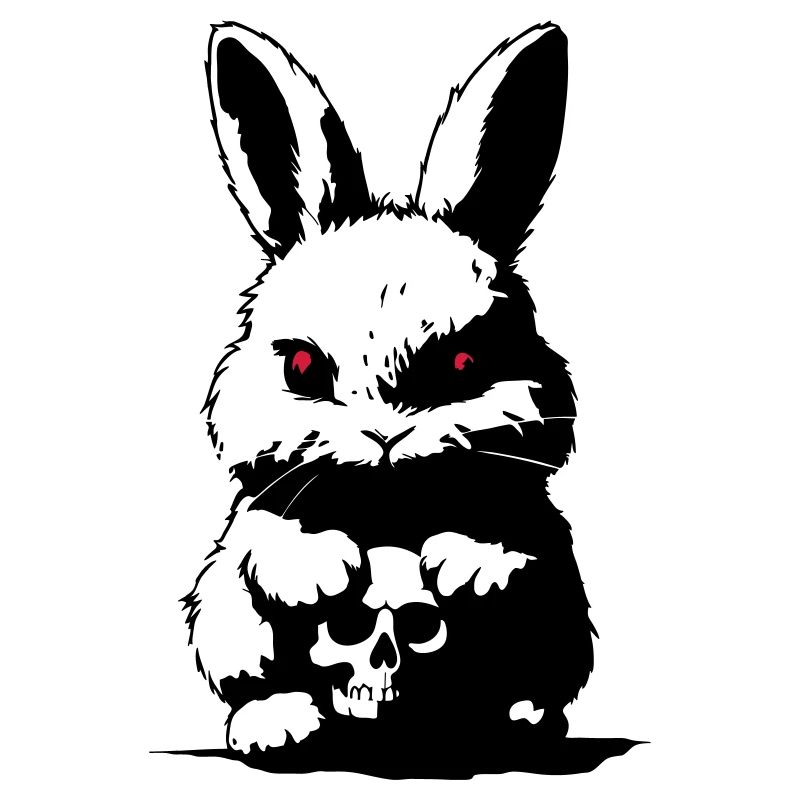 Grumpy bunny