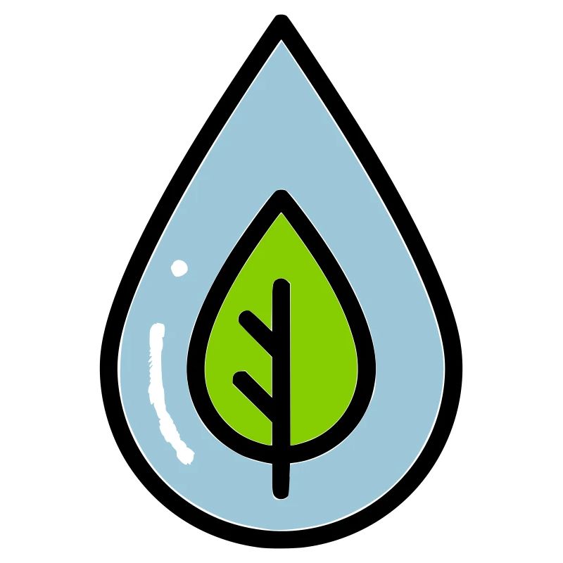 Water Drop Leaf Eco