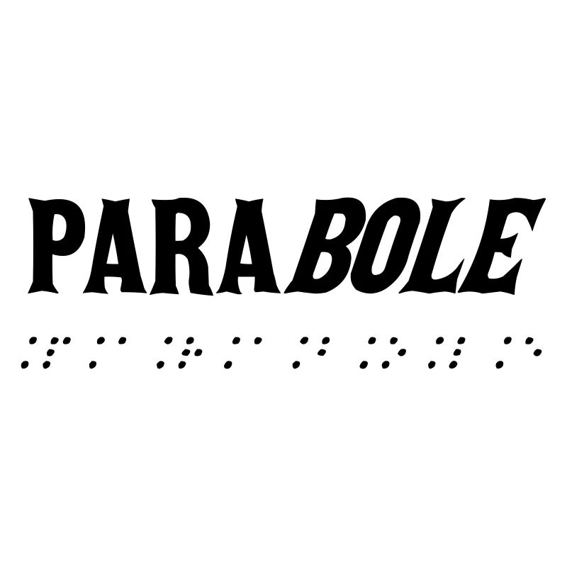 Schwarzer Braille-Tippfehler
