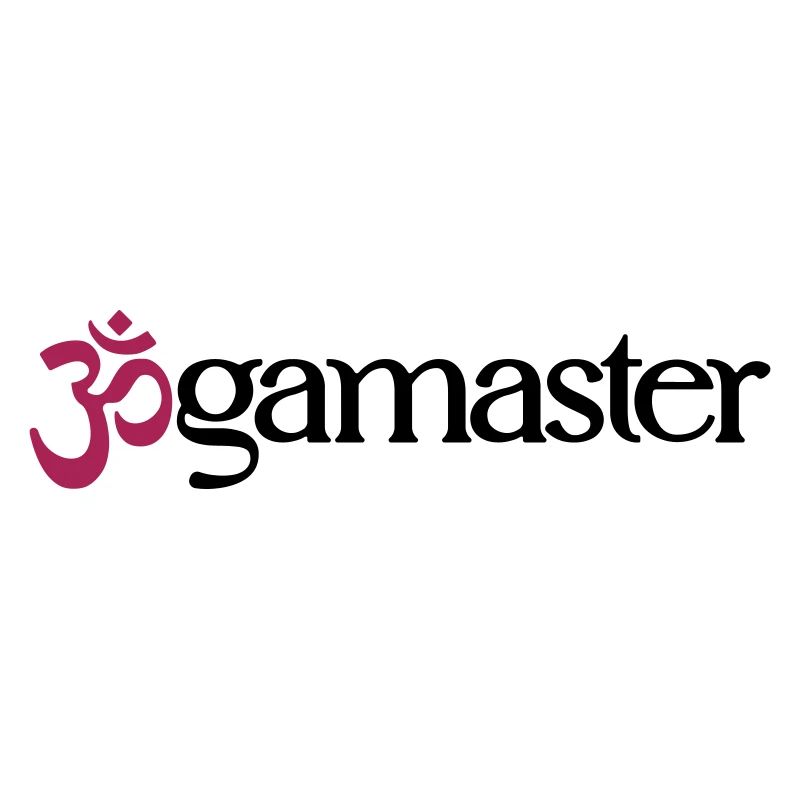 Jogamaster - Typografisches OM (3-Farbig)