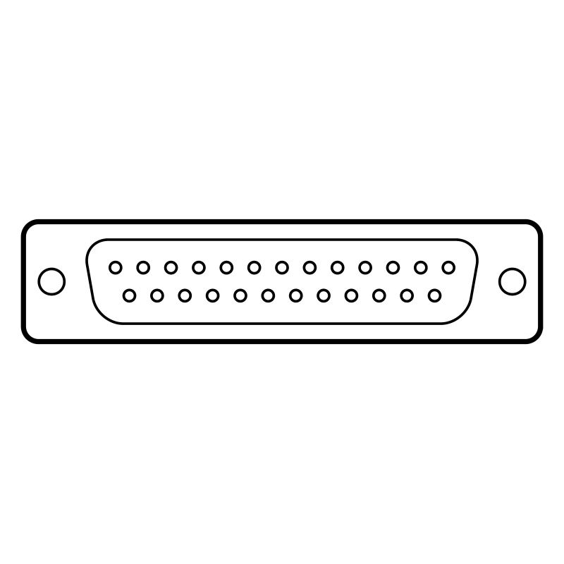 DB 25 Connector Parallel, Printer