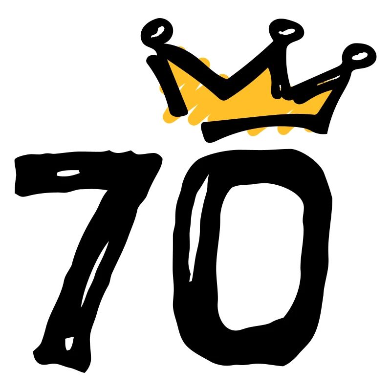 70th birthday Krone