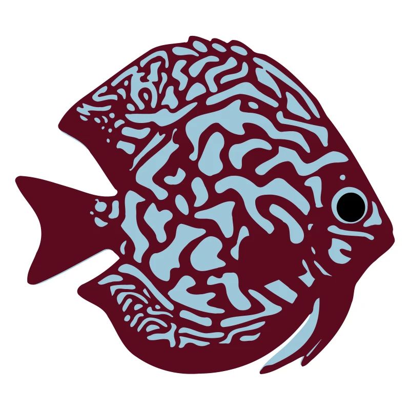 discus fish vektor