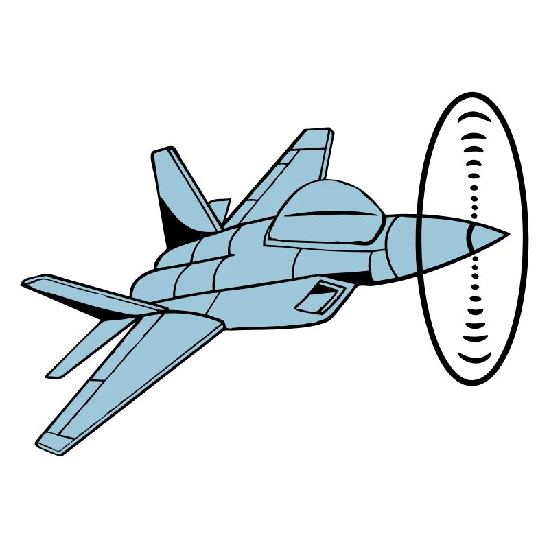 Flugzeug Düsenflugzeug Jet Propeller witzig