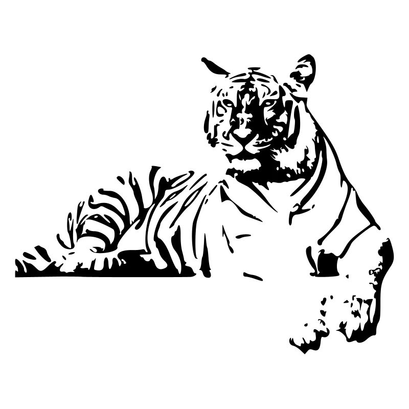 Tiger in Ruhe - Shere Khan