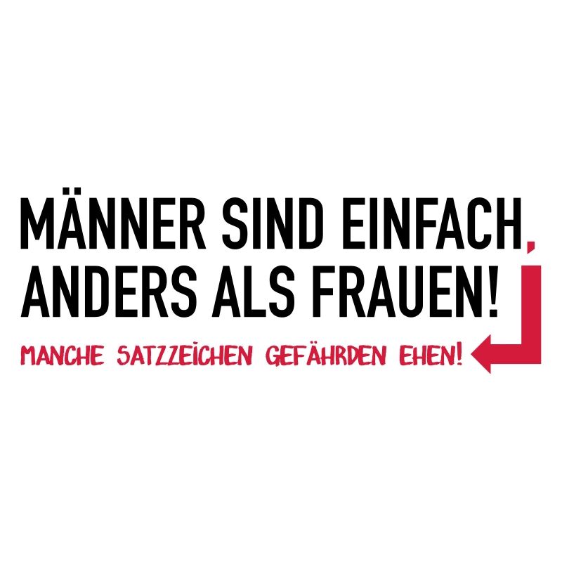 Männer sind einfach anders als Frauen