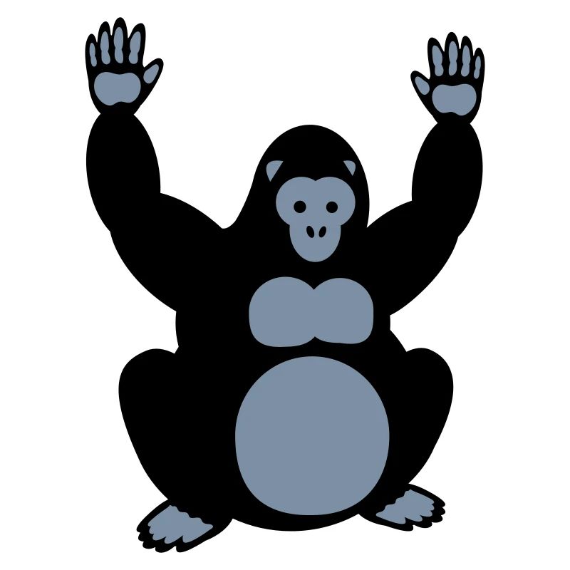Gorille Hands up 2