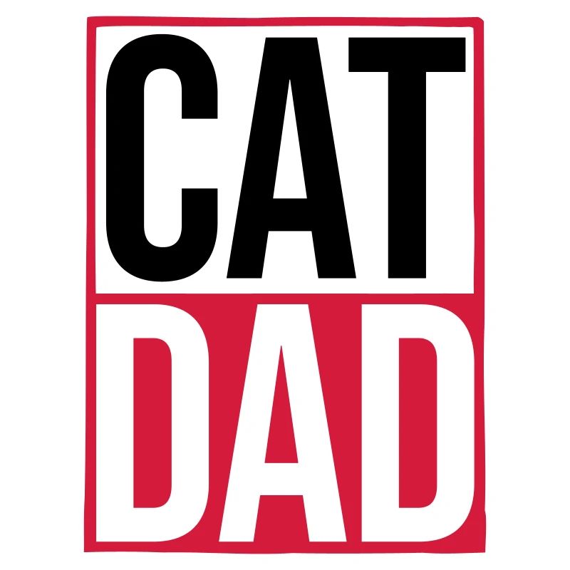 Bouclier de logo Cat Dad