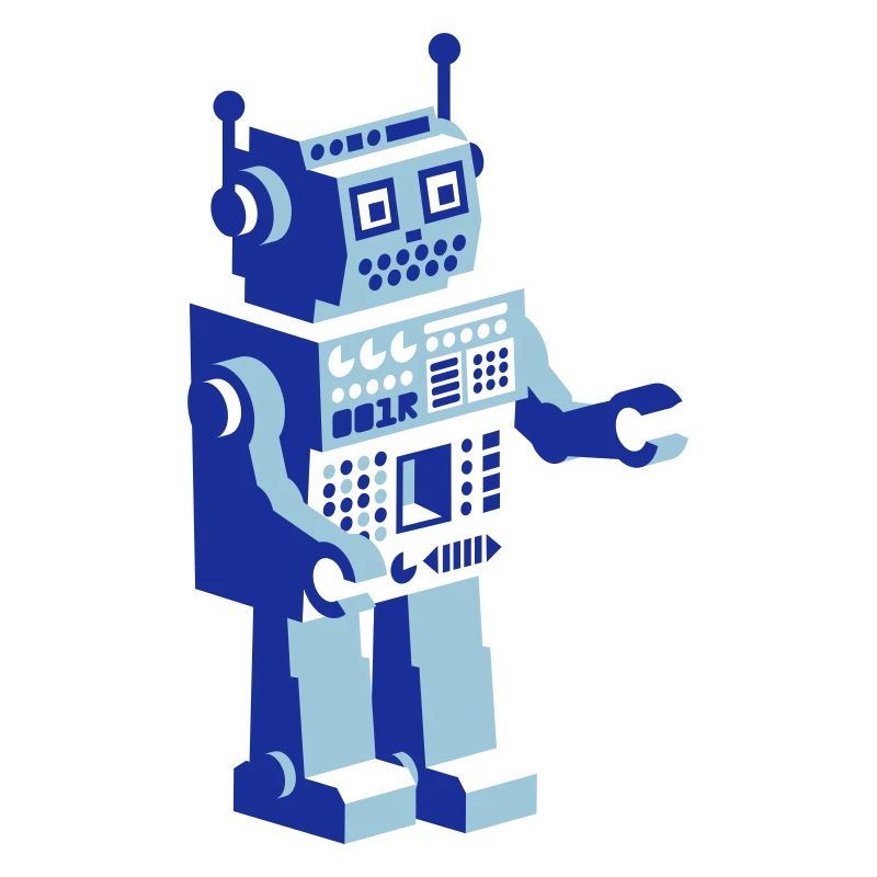 retro robot roboter
