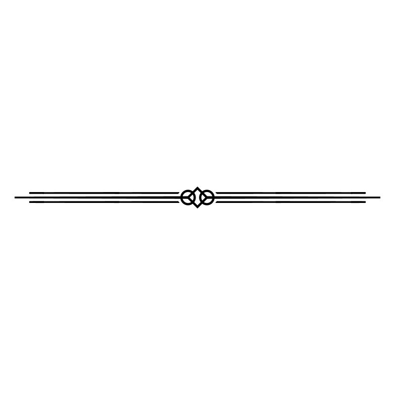 ornament dash line symbol
