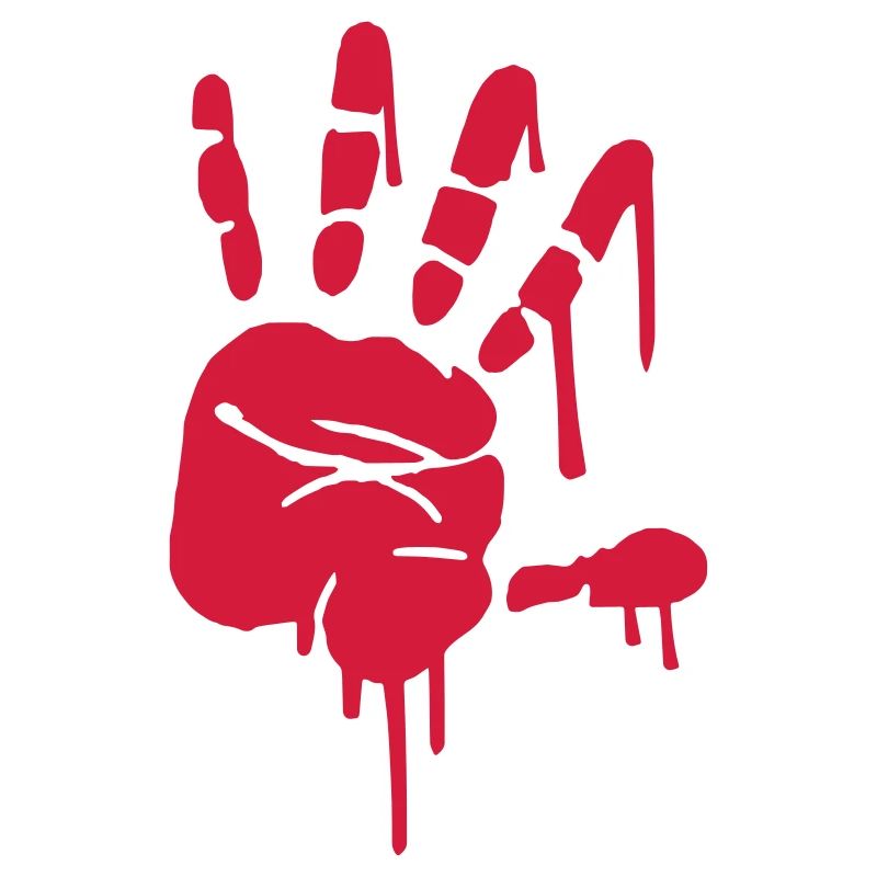 Bloed Handafdruk