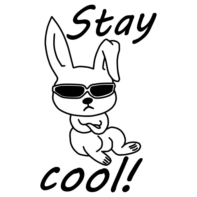 Cool Bunny Stay cool