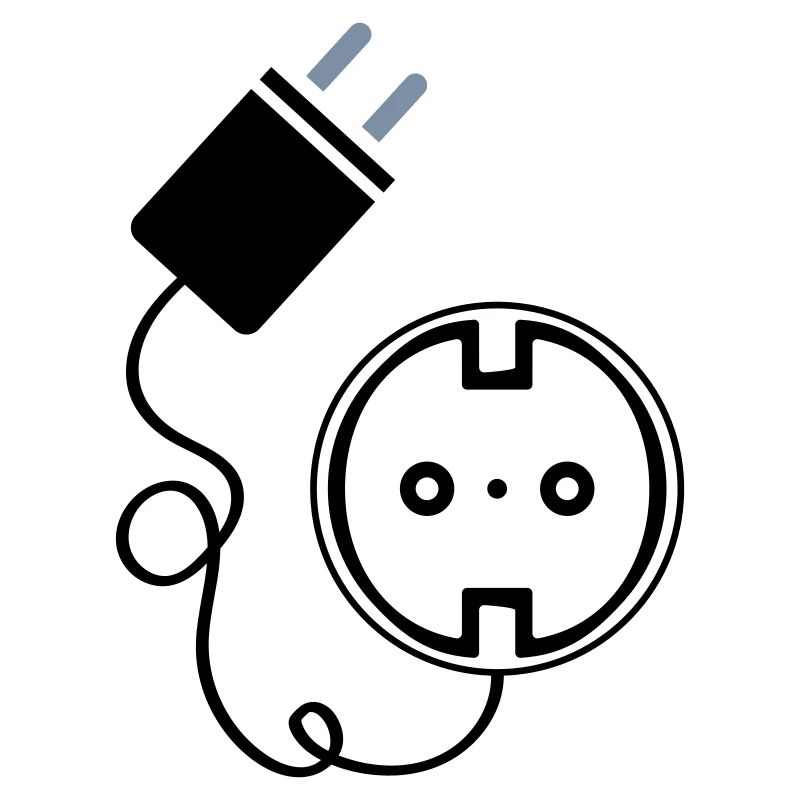 Steckdose Icon Strom