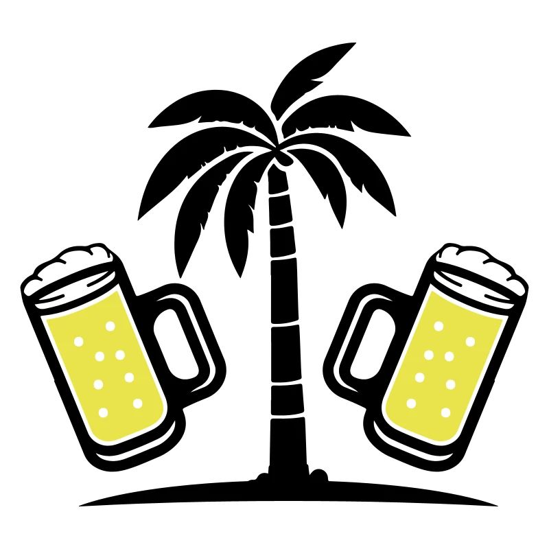 Bier Palmen Urlaub