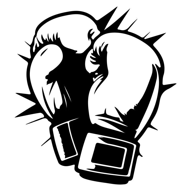 Gants de boxe Symbole Boxe Boxe