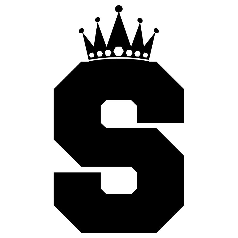 buchstabe S Krone
