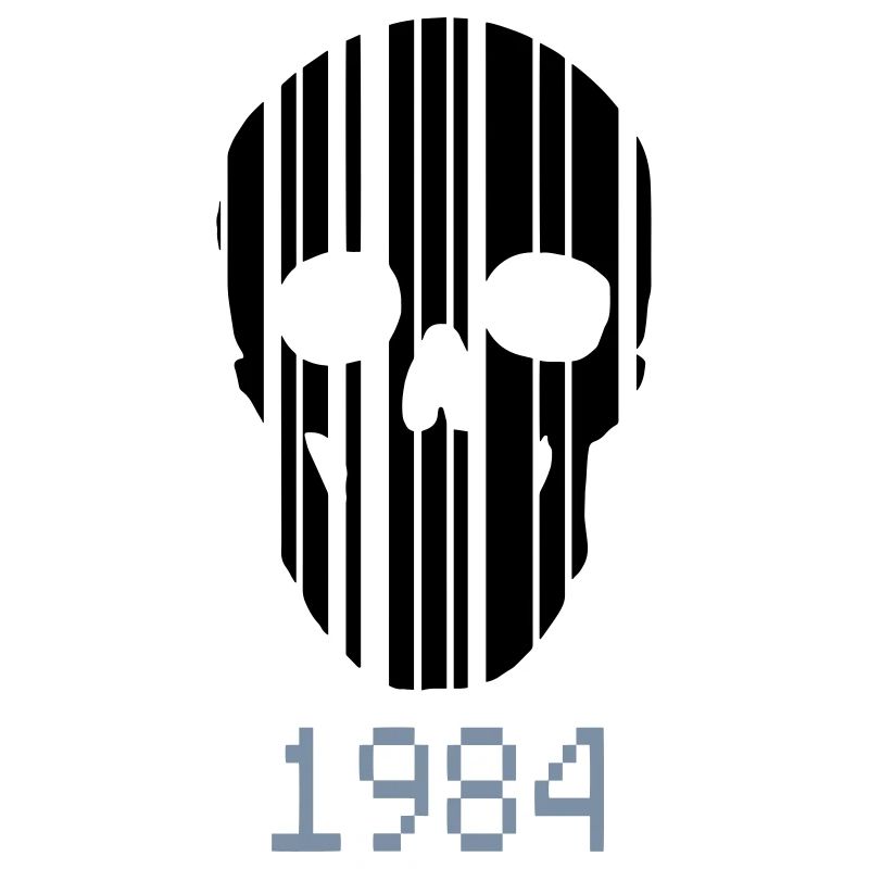 barcode Schädel 1984