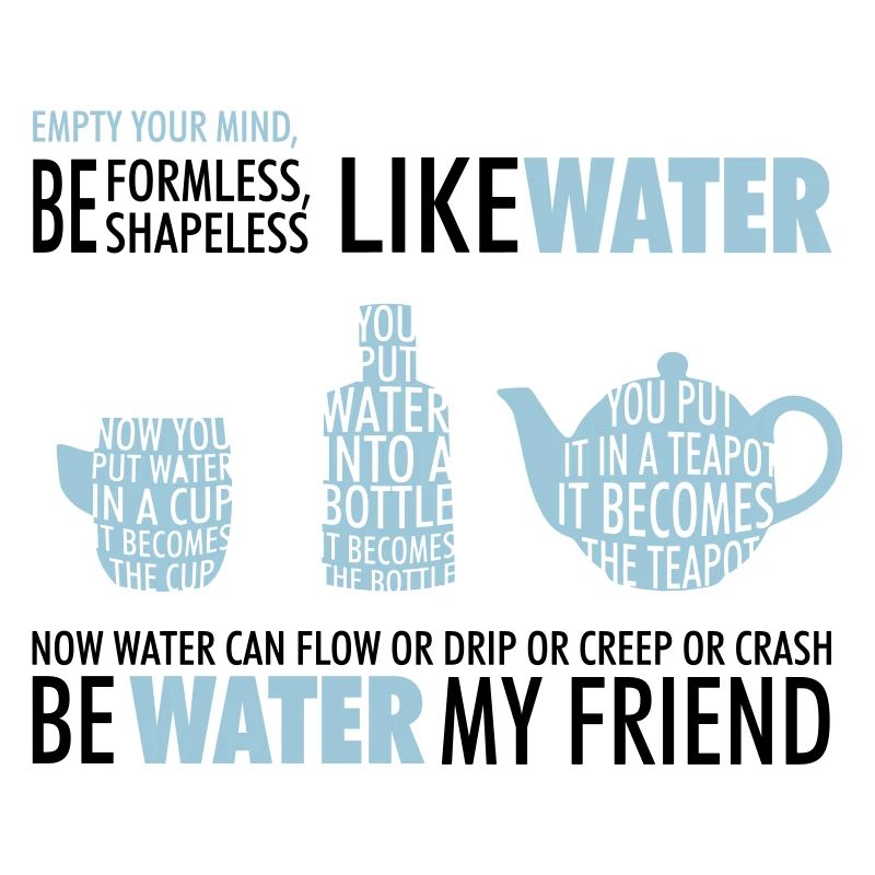 Être comme l'eau