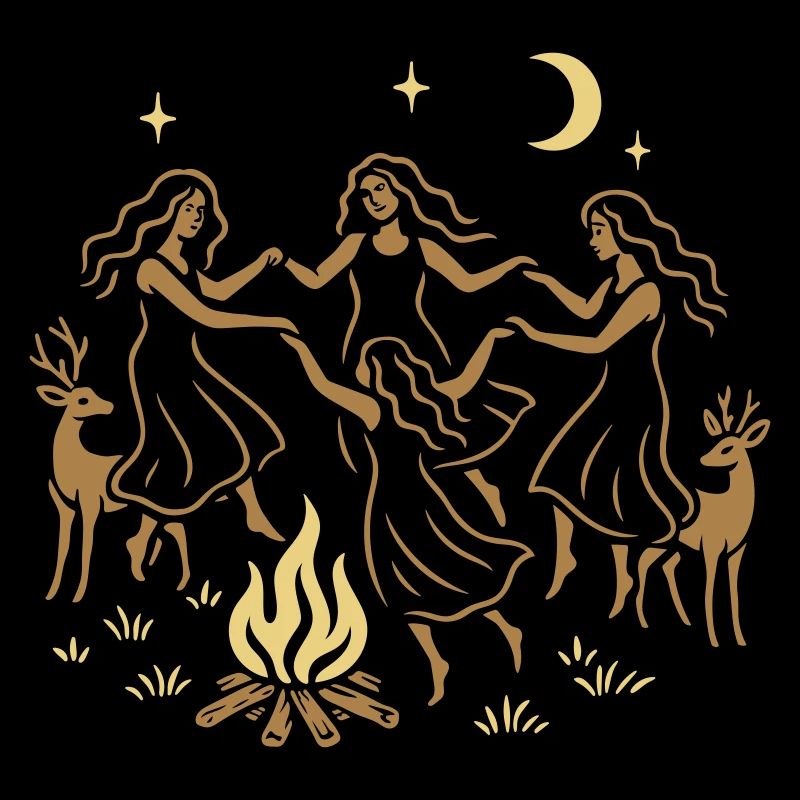 Witchy Summer - Midsummer Dance Around the Fire