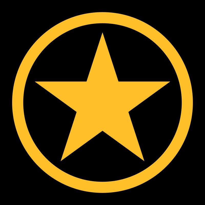 Star in circle