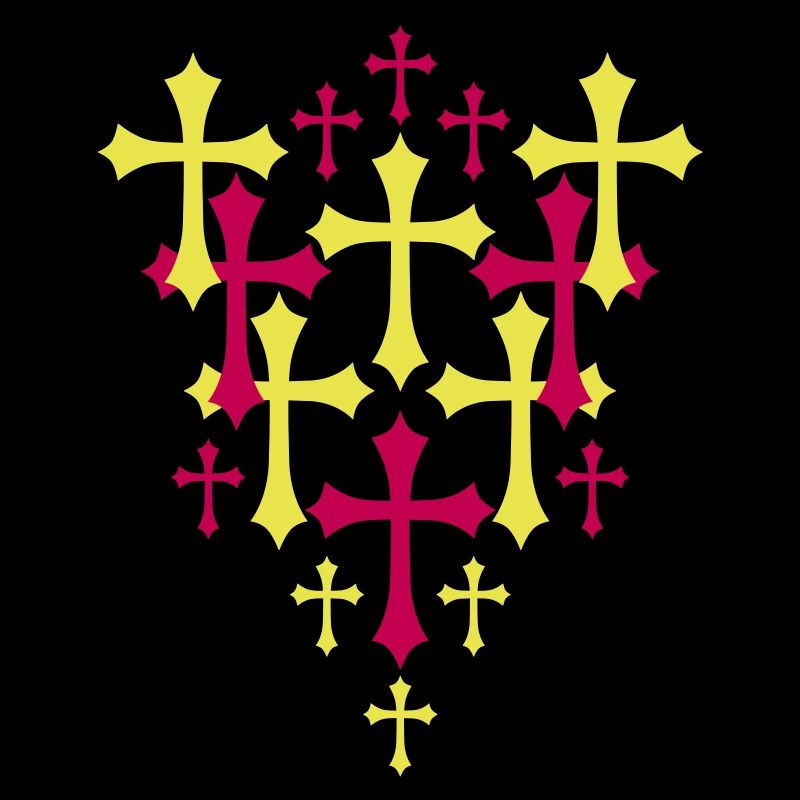 03 Muster Gothic Kreuze