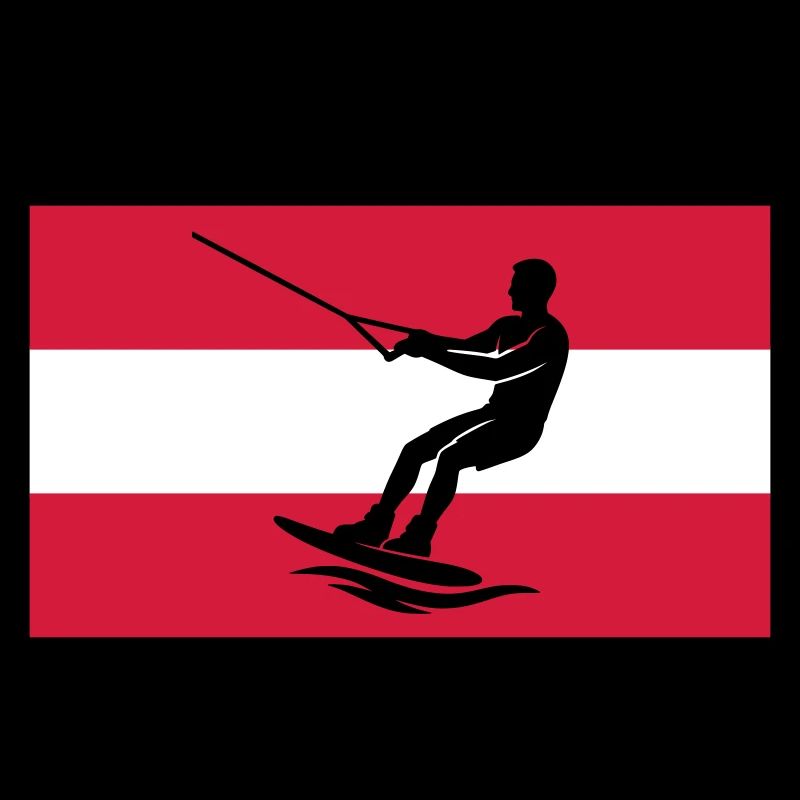 Austrian Wake Crew Wakeboard Shirt