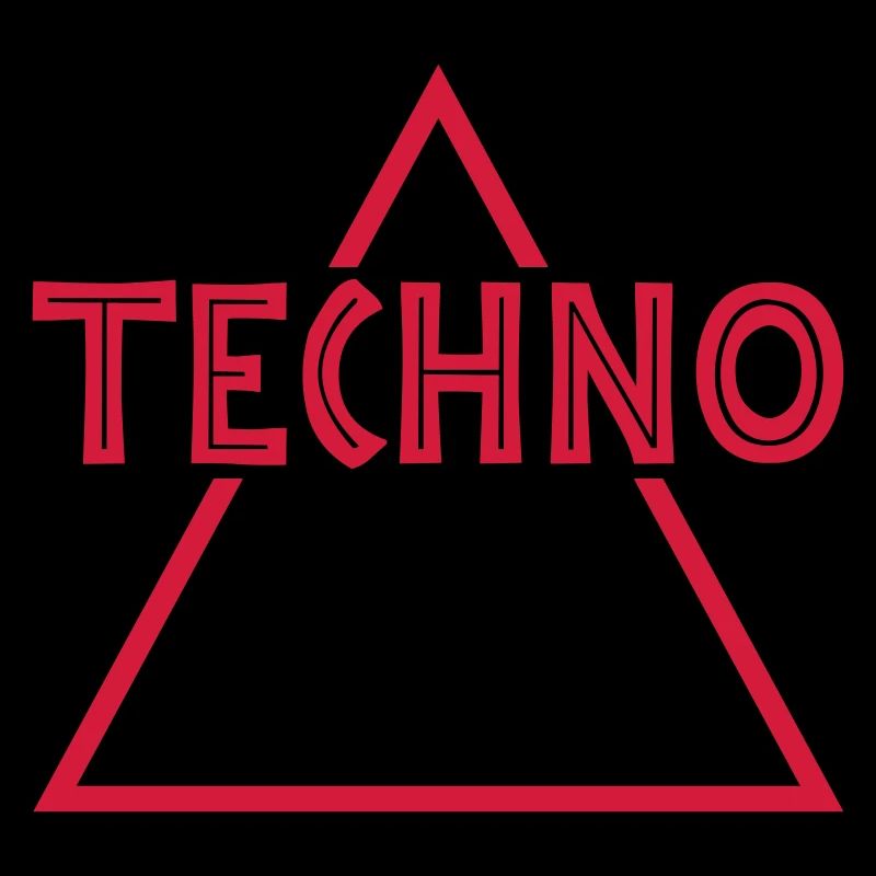 | de musique techno Couleur modifiable