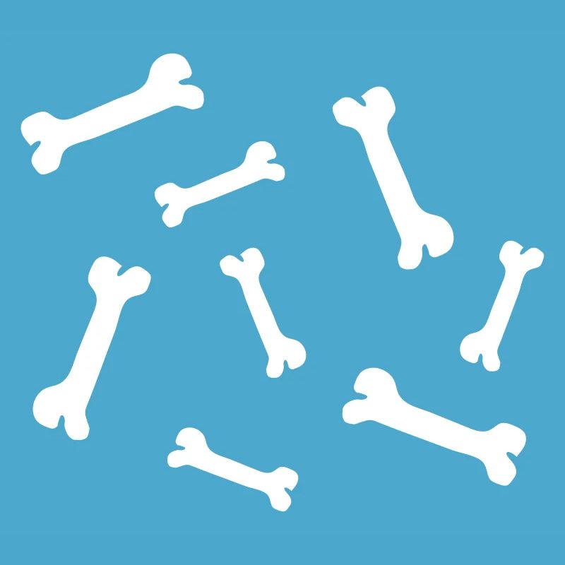 bones pattern dead many skeleton dog bones dog