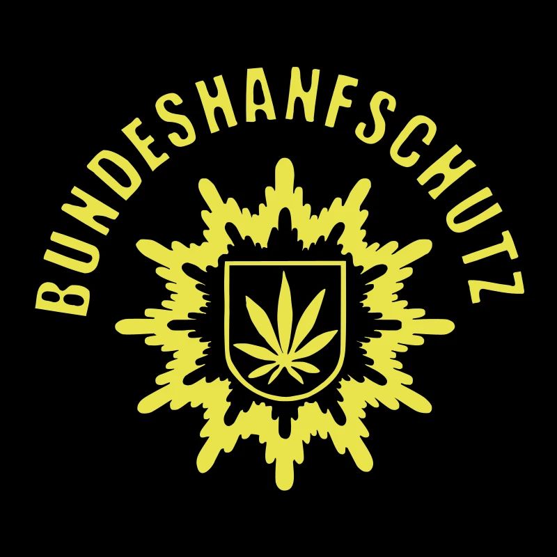 Bundeshanfschutz, simplifiziert, mit Schriftzug