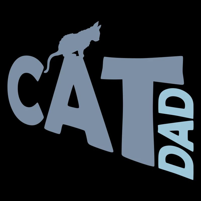 Conception du logo Cat Dad