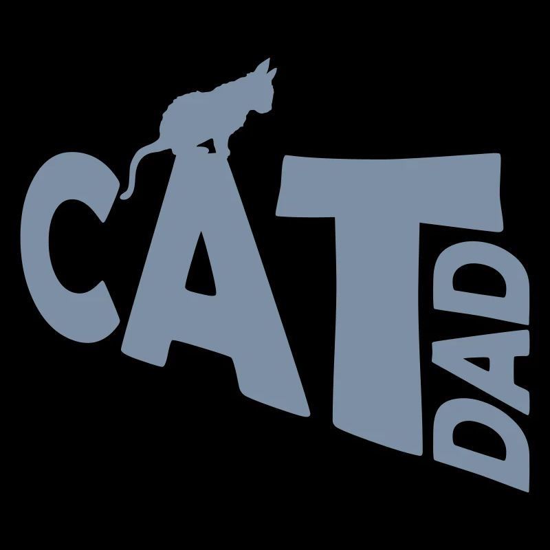 Conception du logo Cat Dad