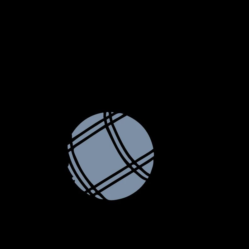petanque boule main