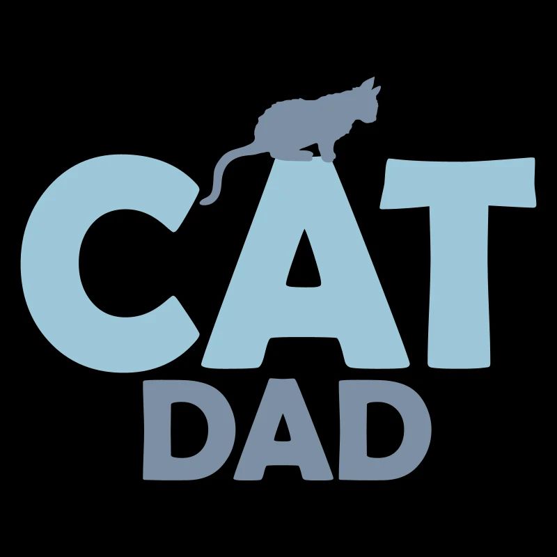 Conception du logo Cat Dad