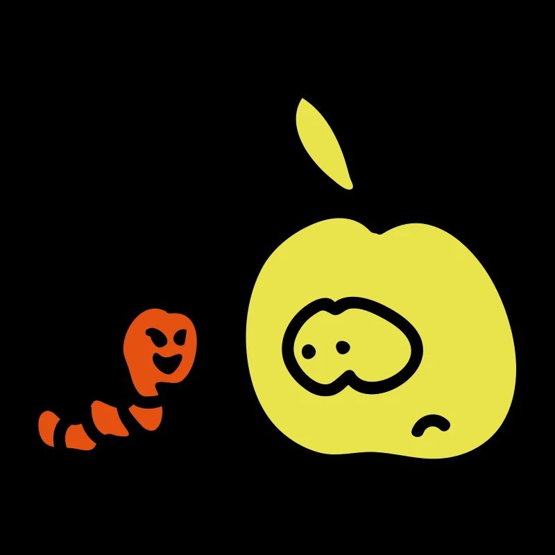 Pomme + Worm 3
