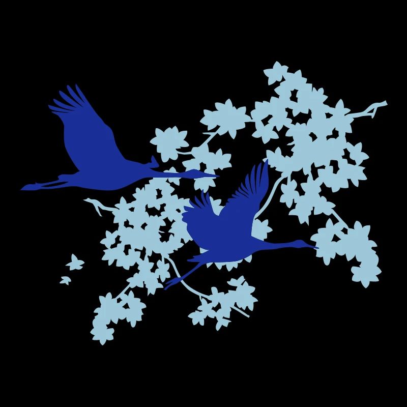 Flore et faune - 2 grues