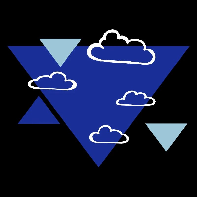 Clouds - printing inks freely selectable