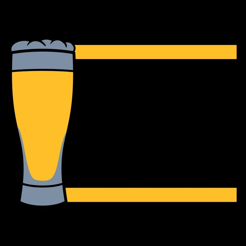 Beer Glass Brew Crew disant