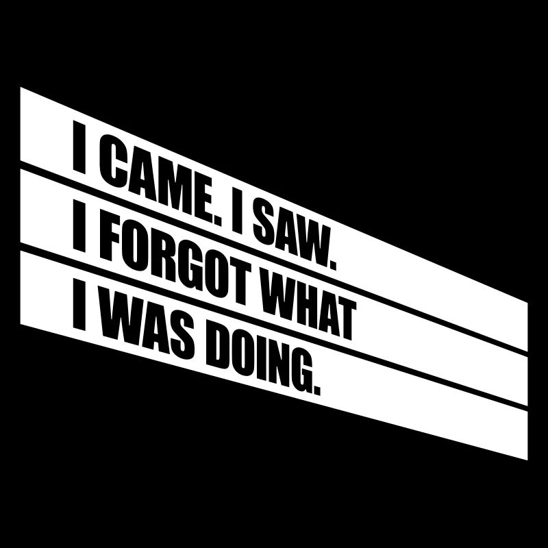 I came saw forget