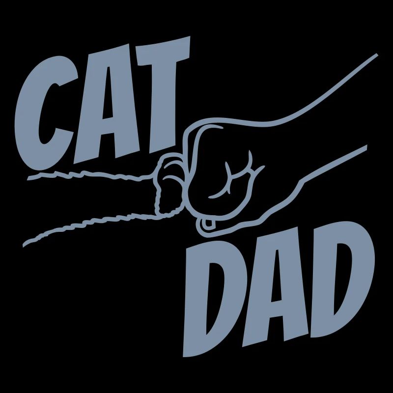 Conception du logo Cat Dad