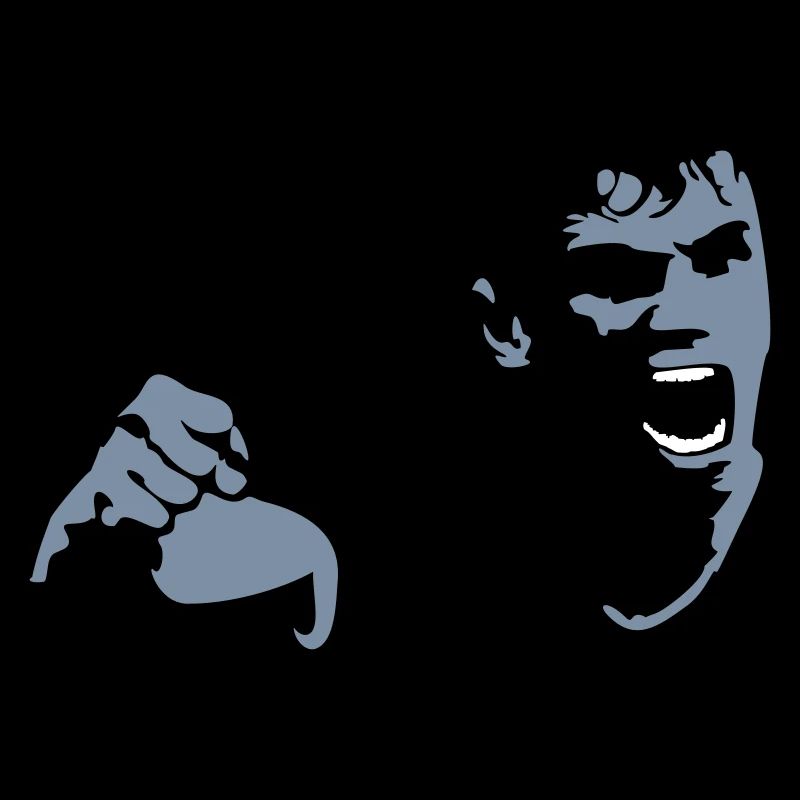 Wütender Brüller / Shouting Man (2c)