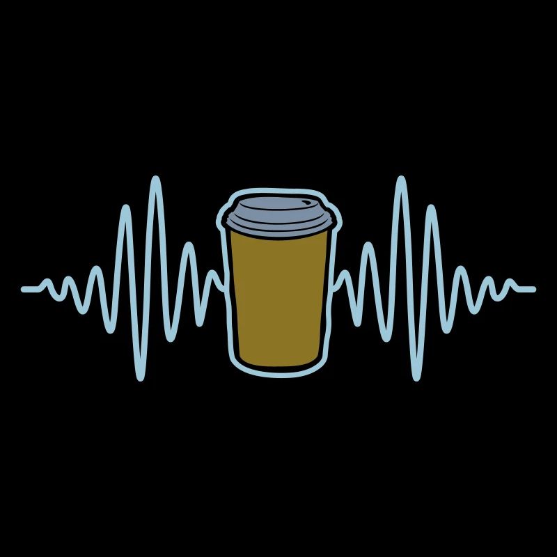 Frequenz Kaffee Becher unterwegs