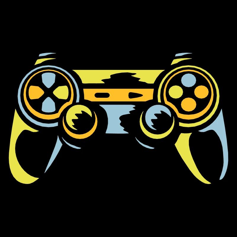 Bunter Controller Retro Konsole